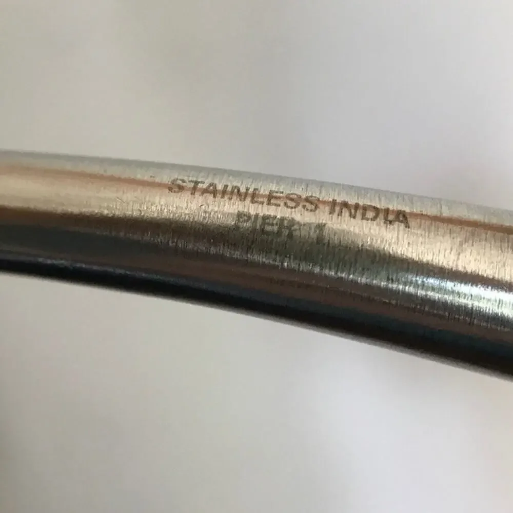 Pier 1 TADPOLE stainless steel flatware - single salad fork (some damage)